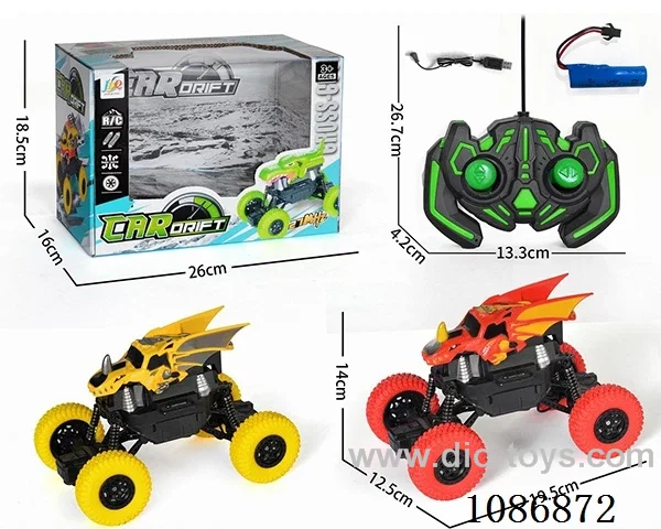 4 wheel Climbing Dragon rc Car included battery