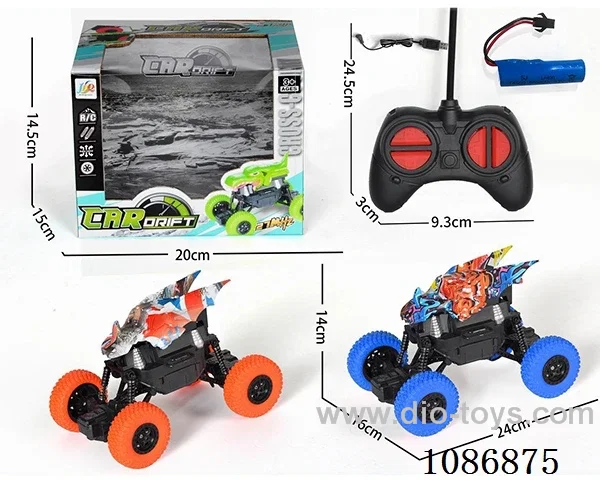 4 wheel Climbing Dragon rc Car included battery