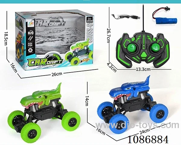 4 wheel Climbing Whale rc Car included battery
