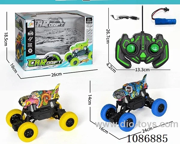 4 wheel Climbing Whale rc Car included battery