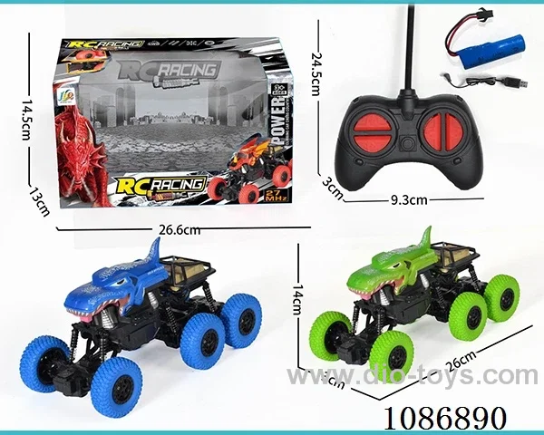 6 wheels Climbing Whale rc Car included battery