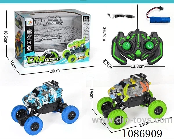 4 wheel Climbing Shark rc Car included battery