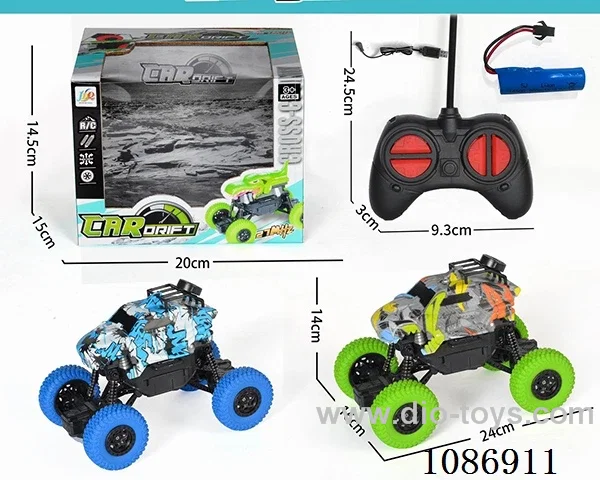 4 wheel Climbing Shark rc Car included battery