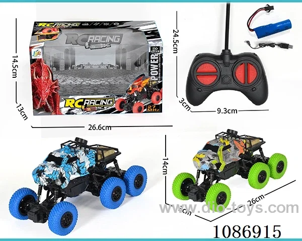 6 wheels Climbing Shark rc Car included battery