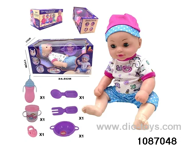 36CM doll set in window box