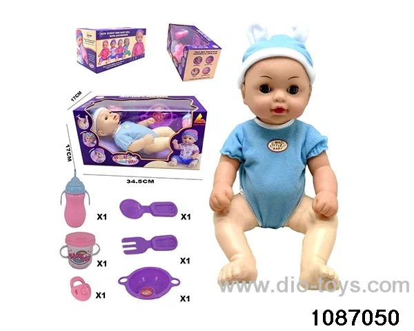 36CM doll set in window box