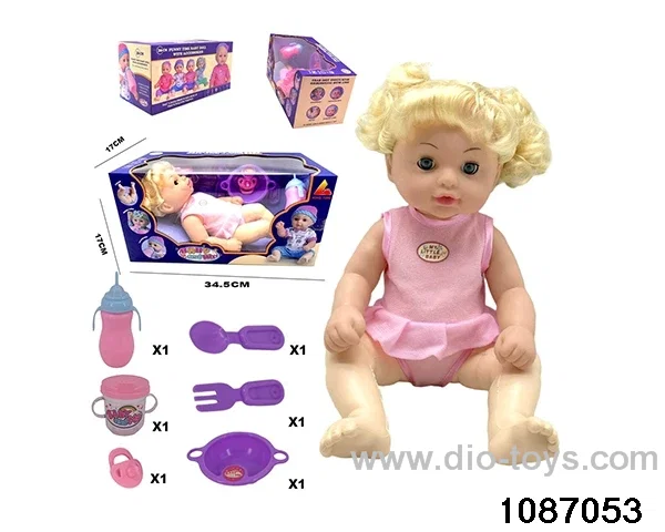 36CM doll set in window box