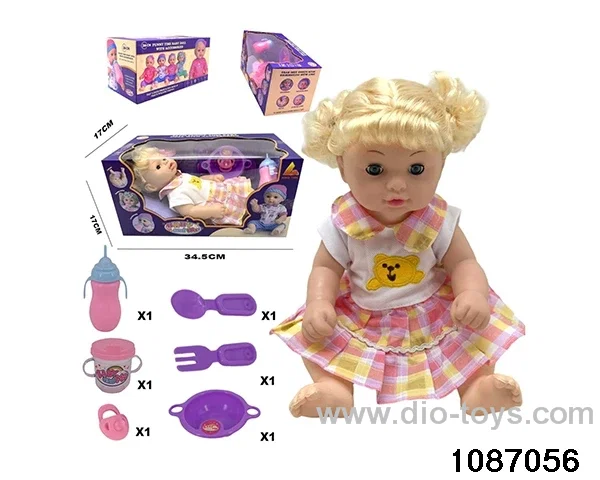 36CM doll set in window box