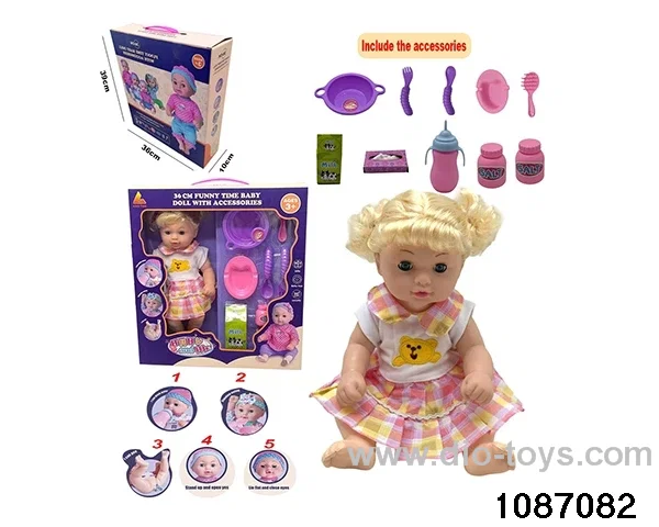 36CM doll set in window box