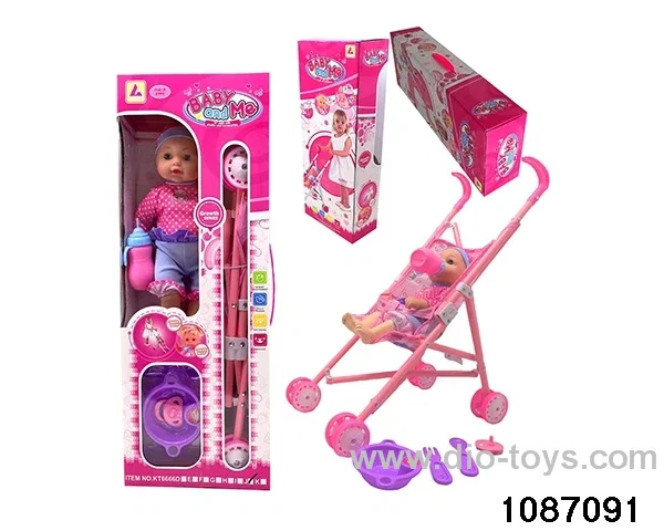 36CM doll set in window box