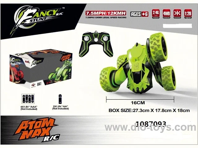 1：28 RC stunt car in window box(Not inclduing battery)