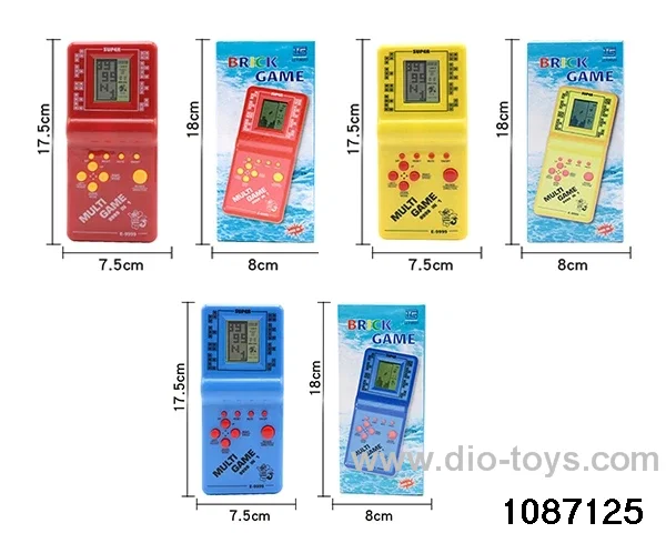 game console in color box