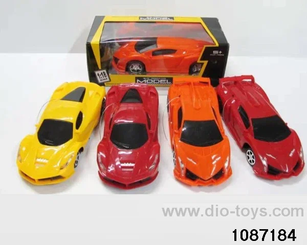 1:18 4 ch rc car with light/not include battery