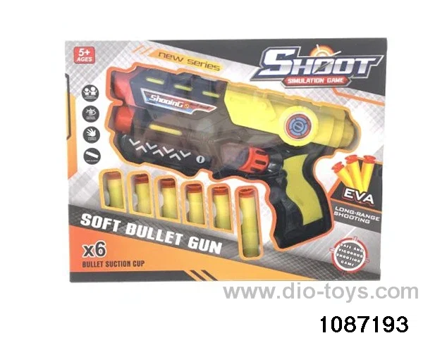 Soft bullet guns