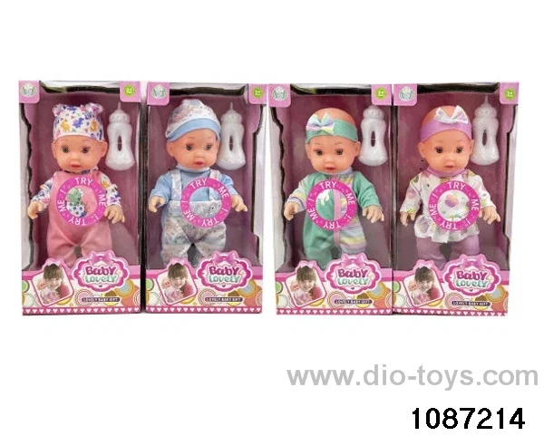 11 inch doll/4 style mix