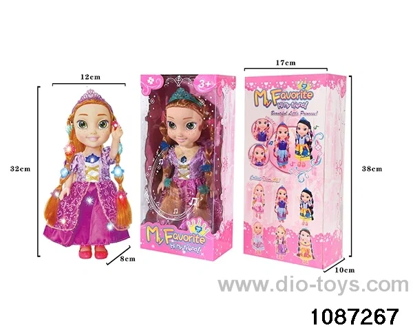14 inch doll set W L/M in window box