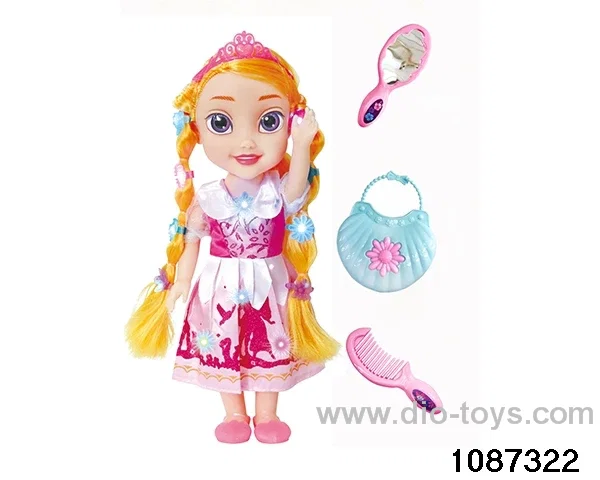 14 inch doll set W L/M in window box