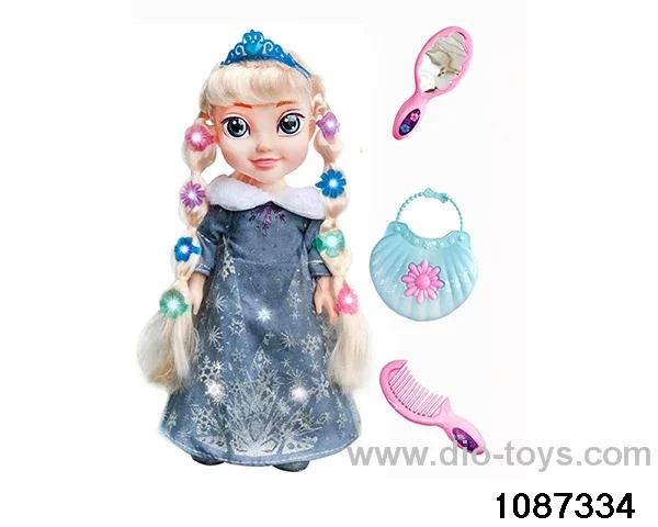 14 inch doll set W L/M in window box