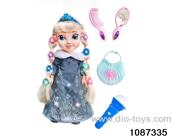 14 inch doll set W L/M in window box