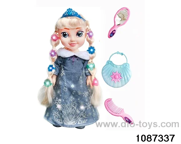 14 inch doll set W L/M in window box