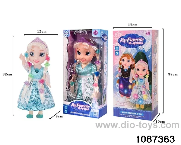 14 inch doll set W L/M in window box