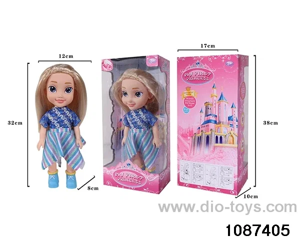 14 inch doll set W L/M in window box