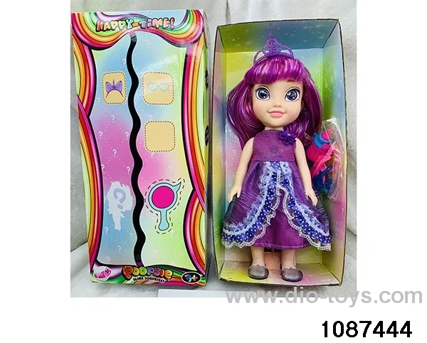 14 inch doll set W L/M in window box