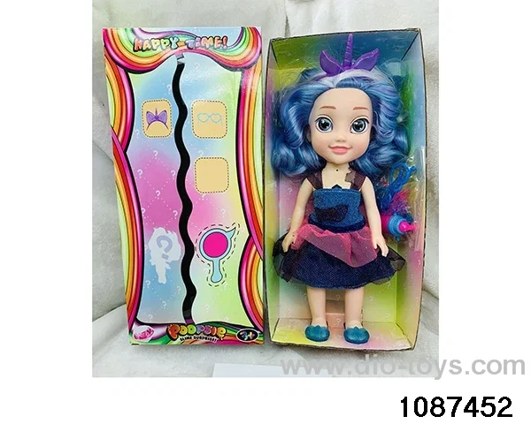 14 inch doll set W L/M in window box