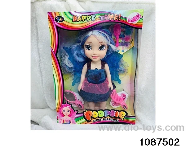 14 inch doll set W L/M in window box