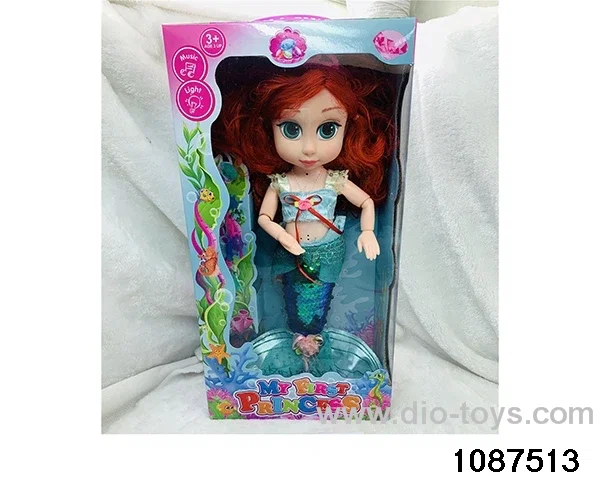 14 inch doll set W L/M in window box