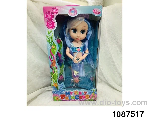 14 inch doll set W L/M in window box