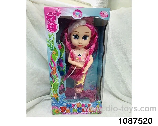 14 inch doll set W L/M in window box