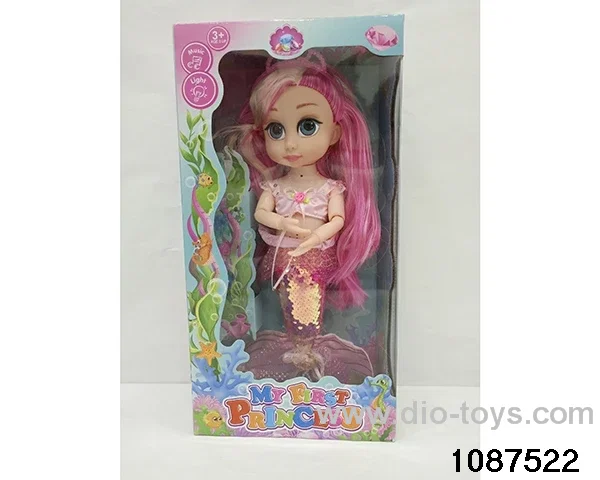 14 inch doll set W L/M in window box