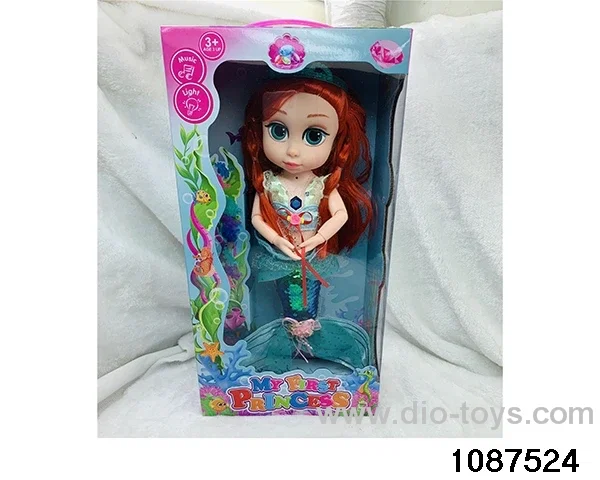 14 inch doll set W L/M in window box
