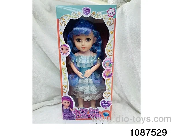 14 inch doll set W L/M in window box