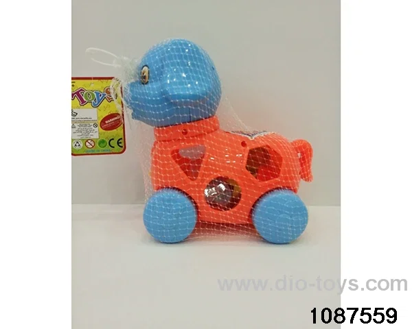 Puzzle Block Dog in Net bag