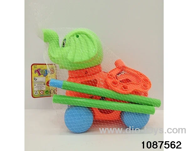 Puzzle Block Elephant in Net bag