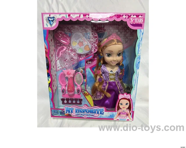 14 inch doll set W L/M in window box