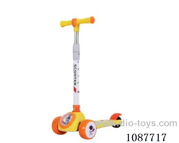 Children's scooters with lights and music