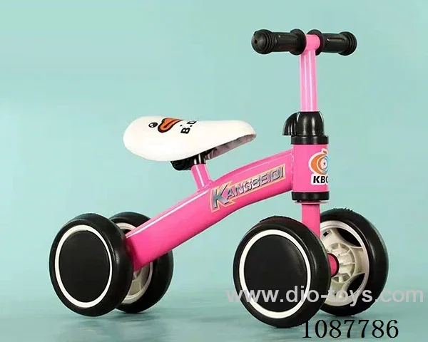 Children's three-wheeled balance car