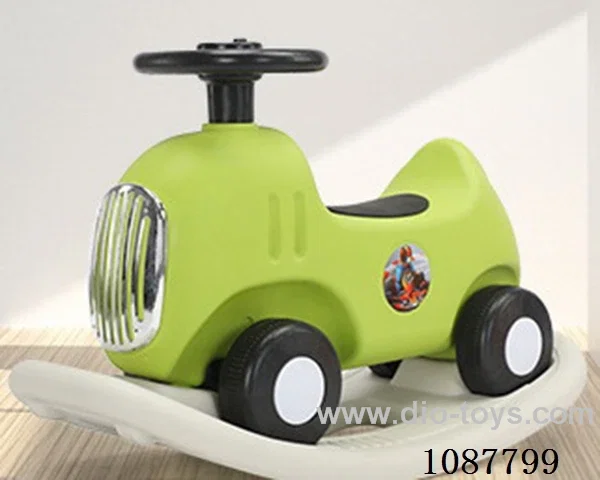Children's four-wheel scooter + warping board
