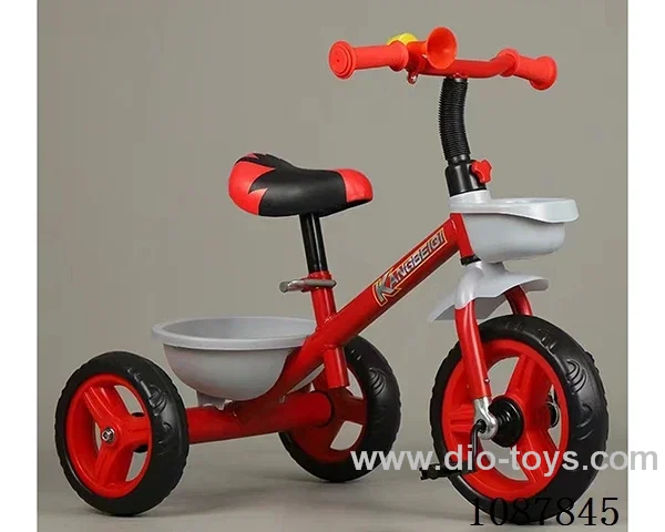 Children's three-wheeled balance car