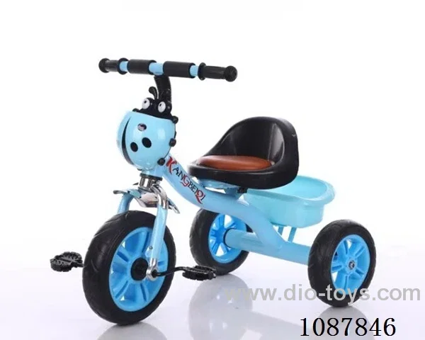 Children's three-wheeled balance car