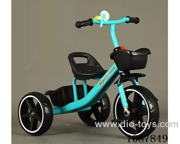 Children's three-wheeled balance car