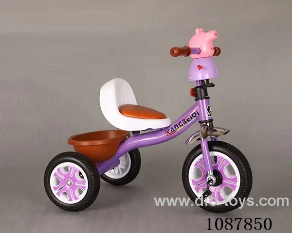 Children's three-wheeled balance car