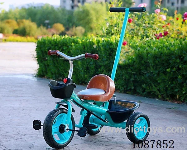 Children's three-wheeled balance car