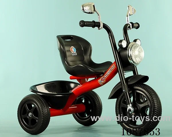 Children's three-wheeled balance car