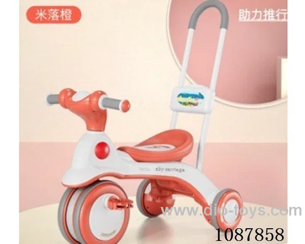 Kids tricycle bike bike + push handle