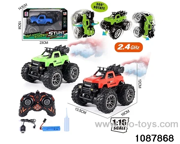 1:16 8ch 2.4G RC car(electricity package) in window box