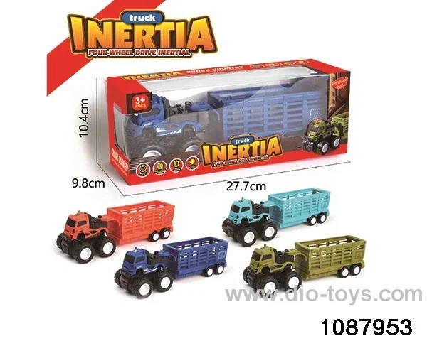 Inertia Tractor Transport Vehicle in window box